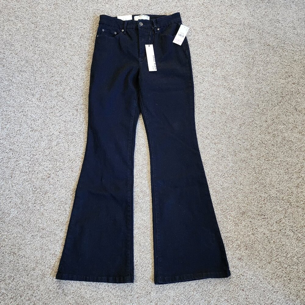 NWT Anne Klein Jeans Women's High Rise Flare Size 6